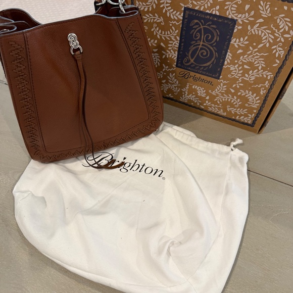 Brighton Handbags - Brighton Georgia Bourbon Interlok HOBO Bag